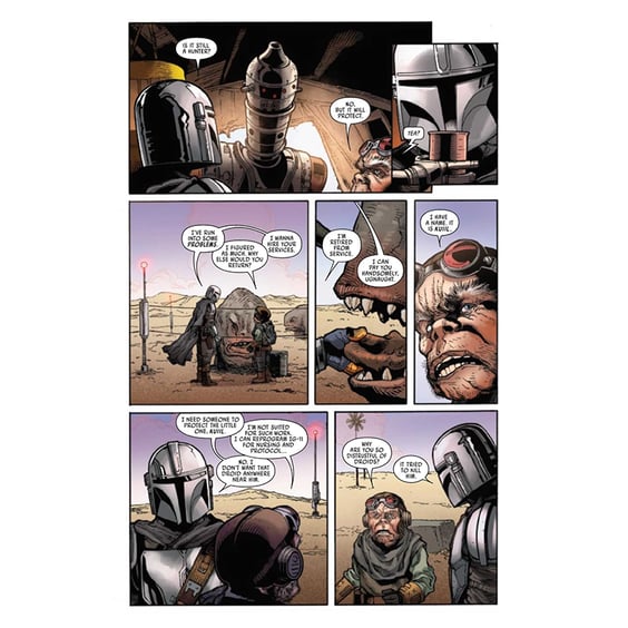 Комікс Marvel. Star Wars. The Mandalorian. Chapter 7. The Prisoner. Volume 1. #7, (98396) 3