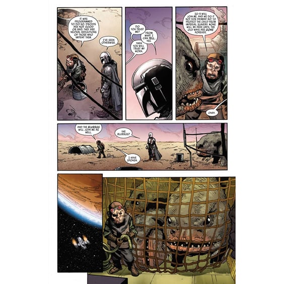 Комікс Marvel. Star Wars. The Mandalorian. Chapter 7. The Prisoner. Volume 1. #7, (98396) 4