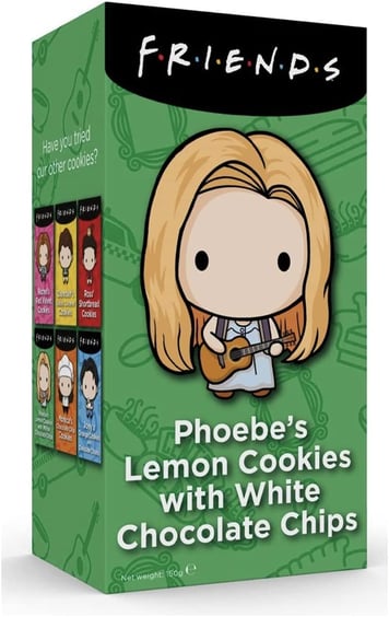 Печенье Cafféluxe: Friends: Phoebe's Lemon Cookies w/ White Chocolate Chips, (990727) 3