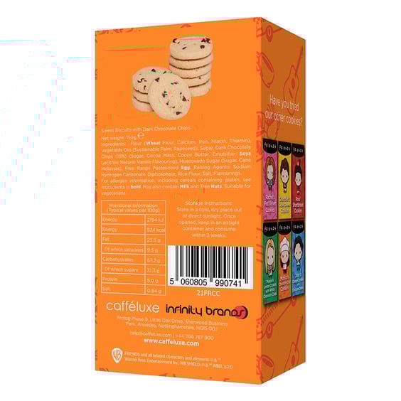 Печенье Cafféluxe: Friends: Monica's Chocolate Chip Cookies, (990741) 3