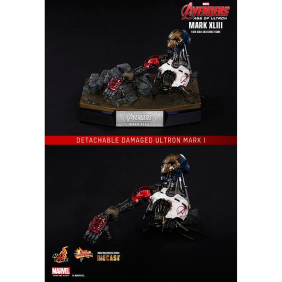 Колекційна фігура Hot Toys: Marvel: Iron Man (Mark XLIII), (76376) 2