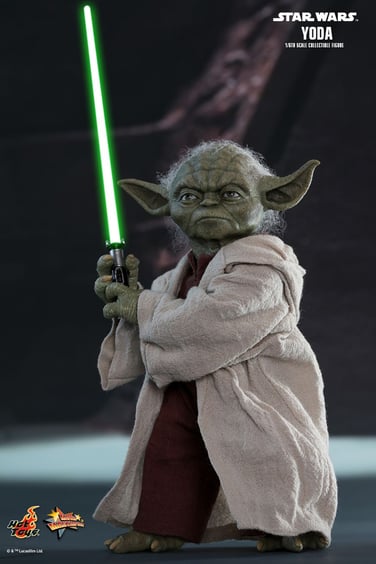 Коллекционная фигура Hot Toys: Yoda 2.0 Star Wars, (86917)