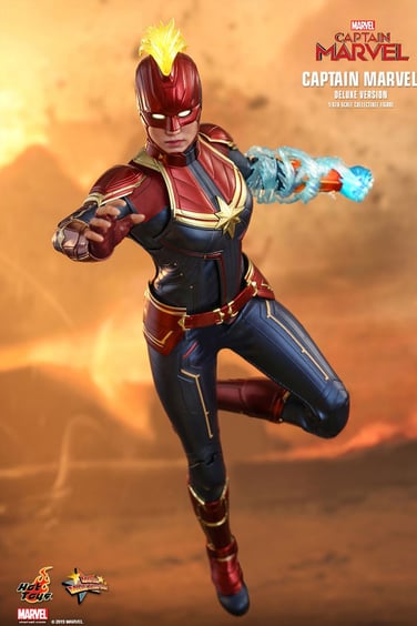Колекційна фігура Hot Toys: Captain Marvel deluxe, (89772)