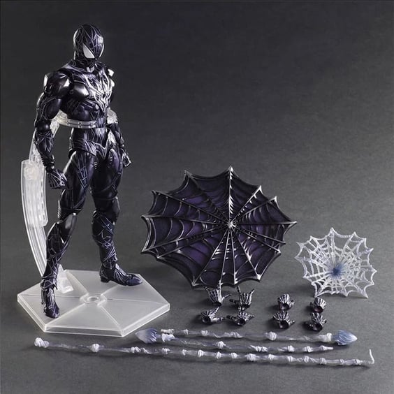 Фигурка Play Arts KAI: Marvel: Spider-man (Black) , (44294)