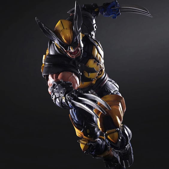 Фигурка Play Arts KAI: Marvel: Wolverine , (44329)