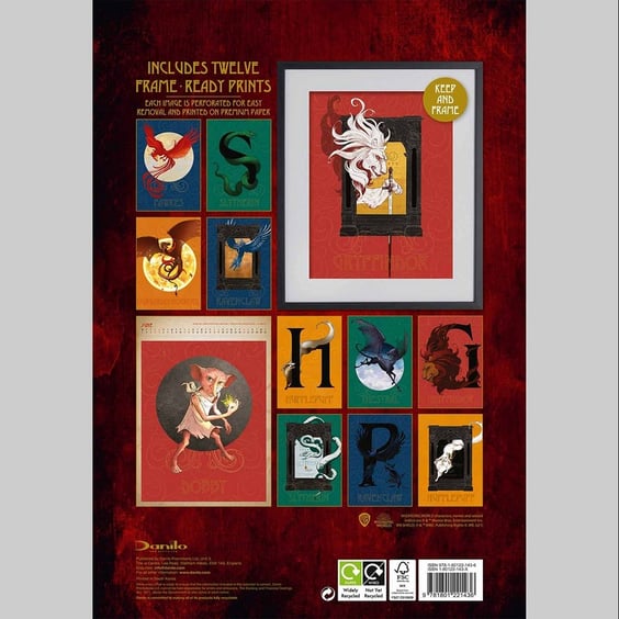 Календарь Danilo Calendar (2022): HARRY POTTER, (122143) 3