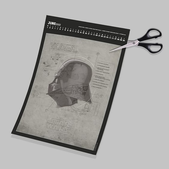 Календар Danilo Calendar (2022): STAR WARS Classic, (122150) 2