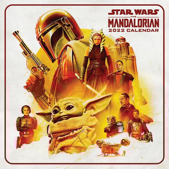 Календар Pyramid (2022): Star Wars (The Mandalorian), (757909)