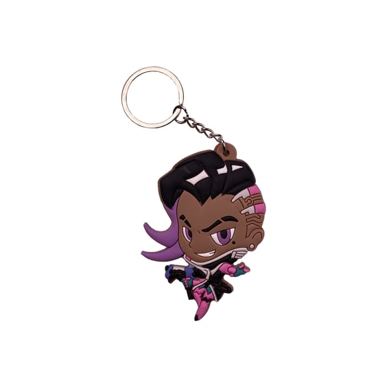 Брелок двосторонній Overwatch: Sombra, (10380)