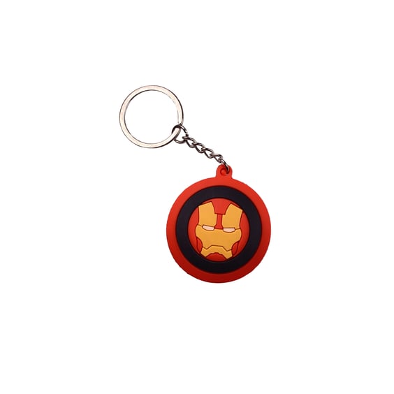 Брелок двухсторонний Marvel: Iron Man Logo, (9702)