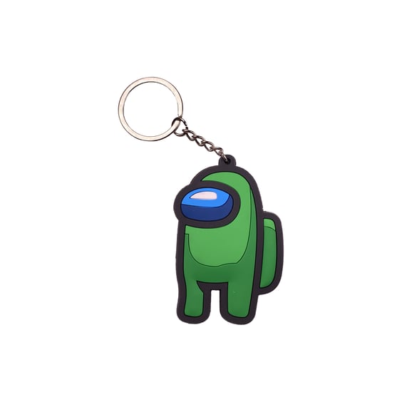 Брелок двухсторонний Games: Among Us Green, (9802)