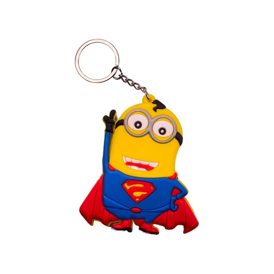 Брелок двухсторонний Animation: Minions Superman, (9933)