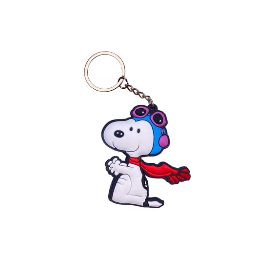 Брелок двосторонній Animation: Snoopy: Pilot, (9974)