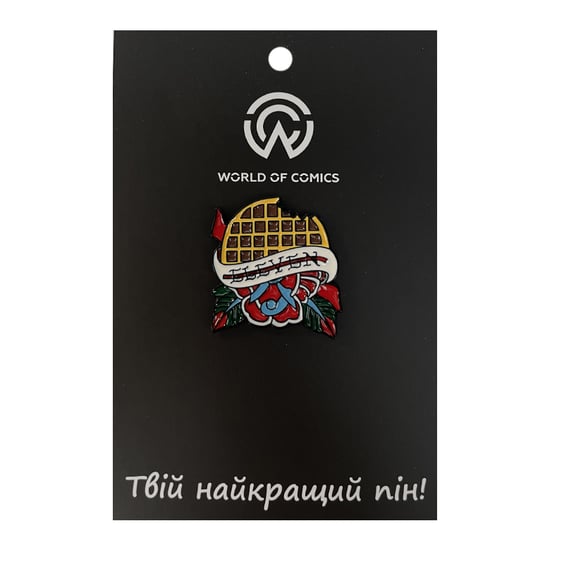 Металлический значок (пин) Stranger Things: Eleven Eggo, (11136)