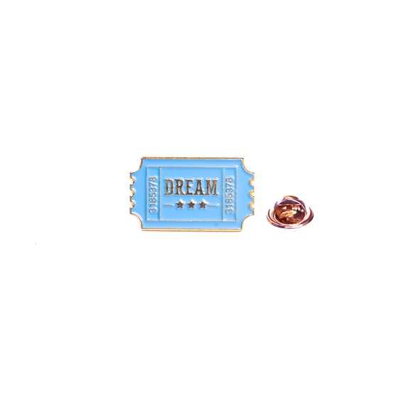 Металевий значок (пін) Ticket to Dream, (11491)