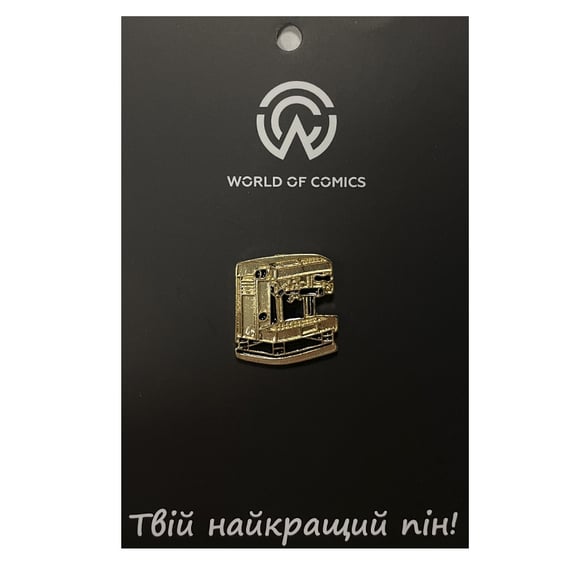Металевий значок (пін) Coffee Machine, (13363)