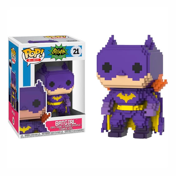 Фигурка Funko 8-Bit POP! DC: Batman: Batgirl (Classic Purple), (22015)