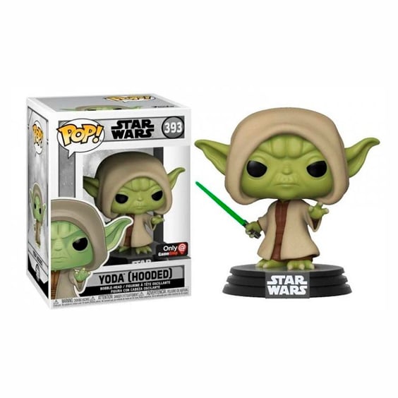 Фигурка Funko POP! Star Wars: Yoda (Hooded) (GameStop Exclusive), (49629)