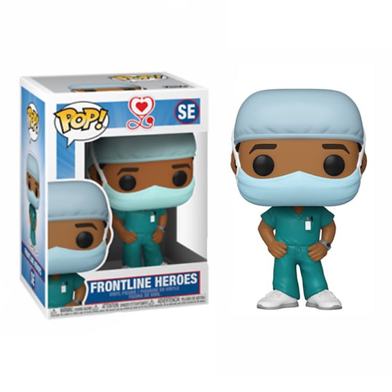 Фігурка Funko POP! Heroes: Front Line Worker Male #2, (54155)