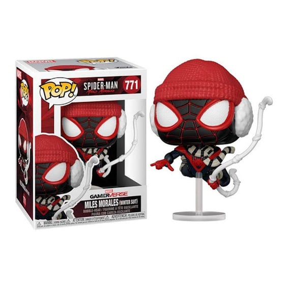 Фигурка Funko POP! Games: Marvel: Spider-Man: Miles Morales: Gamerverse Miles Morales (Winter Suit), (54692)