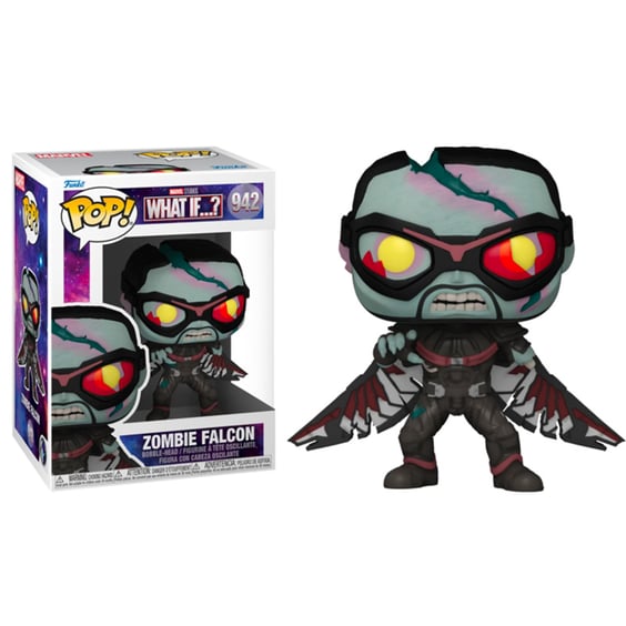Фігурка Funko POP!: Marvel (Studios): What If...?: Zombie Falcon, (57377)