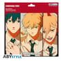Килимок для миші ABYstyle: Chainsaw Man: Aki, Denji and Power, (121800) 2