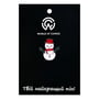 Металевий значок (пін) Snowman, (12422)