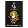 Металлический значок (пин) Sword Art Online: Asuna Yuuki, (13901)