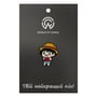 Металевий значок (пін) One Piece: Monkey D. Luffy (Chibi), (14100)