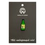 Металлический значок (пин) Soju Bottle, (14302)