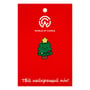Металевий значок (пін) Cute Christmas Tree, (14551)
