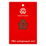 Металлический значок (пин) Cute Gingerbread, (14553)