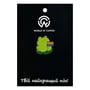 Металевий значок (пін) Frog w/ Rainbow Flag, (14570)