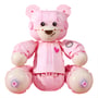Конструктор Jaki: Teddy Pink Bear w/ Pink Roses, (210758) 3