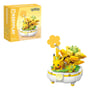 Конструктор Qman: Keeppley: Pokemon: Themed Potted Plant: Pikachu, (333338)