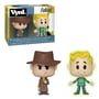 Фігурка Funko: Vynl.: Fallout: Adamantium Skeleton + Mysterious Stranger (Glows in the Dark) (2-Pack), (35263)