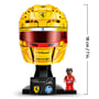 Конструктор LEGO: Editions: Formula 1: Ferrari: Scuderia Ferrari HP: Lewis Hamilton Helmet, (430221) 4