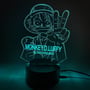 Акриловий світильник One Piece: Monkey D. Luffy (Wanted), (44668)