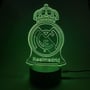 Акриловый светильник Real Madrid: Logo, (44683)