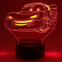Акриловий світильник Disney & Pixar: Cars: Lightning McQueen, (48892)