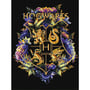 Картина по номерам Ideyka: Wizarding World: Harry Potter: Hogwarts Houses: Crests (Metallic), (5209)