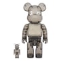 *Original* Be@rbrick: 3.Paradis & Roarguns (Transparent Black) (Set) (100% & 400%), (577913)