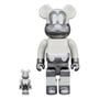 *Original* Be@rbrick: Fragment Design: Mickey Mouse (Reverse) (Set) (100% & 400%), (588070)