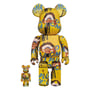 *Original* Be@rbrick: Andy Warhol & Jean-Michel Basquiat: #3 (Set) (100% & 400%), (596310)