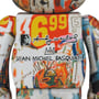 *Original* Be@rbrick: Andy Warhol & Jean-Michel Basquiat: #4 (400%), (598277) 2