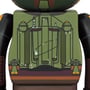 *Original* Be@rbrick: Star Wars: The Mandalorian: Boba Fett (Recovered Armor) (Set) (100% & 400%), (602073) 4
