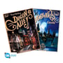 Набор постеров GB Eye: Chibi: Wizarding World: Harry Potter: Retro Posters: Hogwarts Castle and Diagon Alley, (60574)