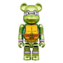 *Original* Be@rbrick: Teenage Mutant Ninja Turtles: Donatello (Chrome) (Set) (100% & 400%), (609416) 2