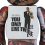 *Original* Be@rbrick: 007: James Bond: «You Only Live Twice» (Set) (100% & 400%), (610610) 2