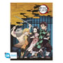 Набор постеров GB Eye: Chibi: Demon Slayer: Tanjiro, Nezuko, Inosuke and Zenitsu, (62790) 2